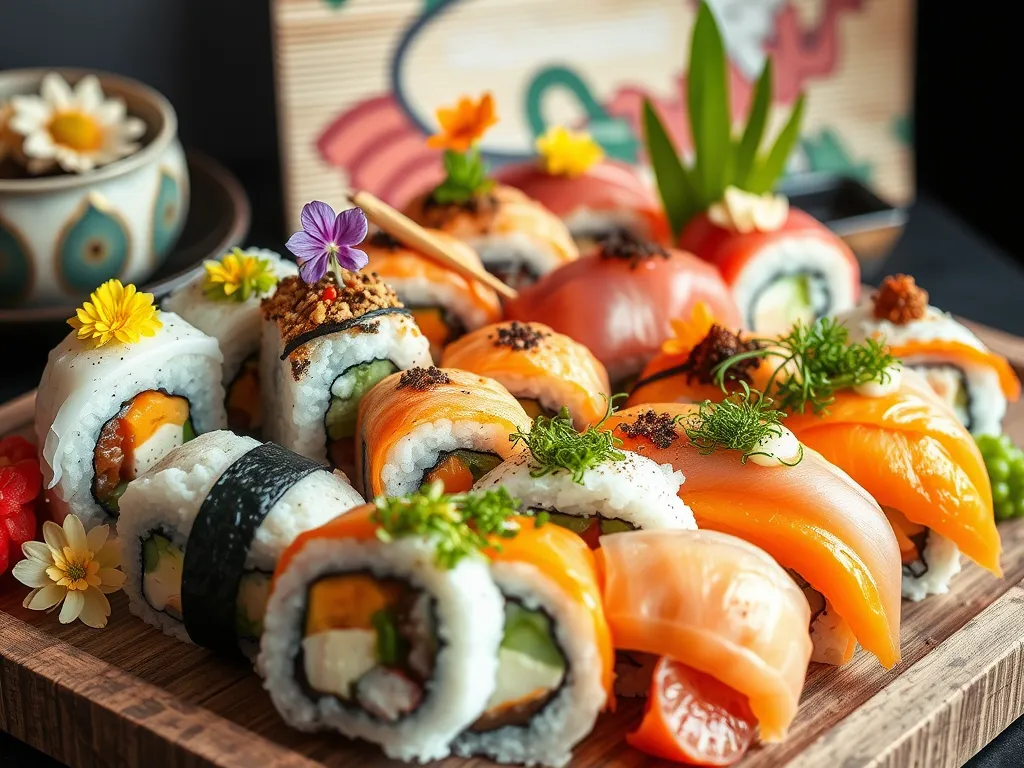 What Makes a Signature Roll: Exploring Creativity in Sushi Crafting